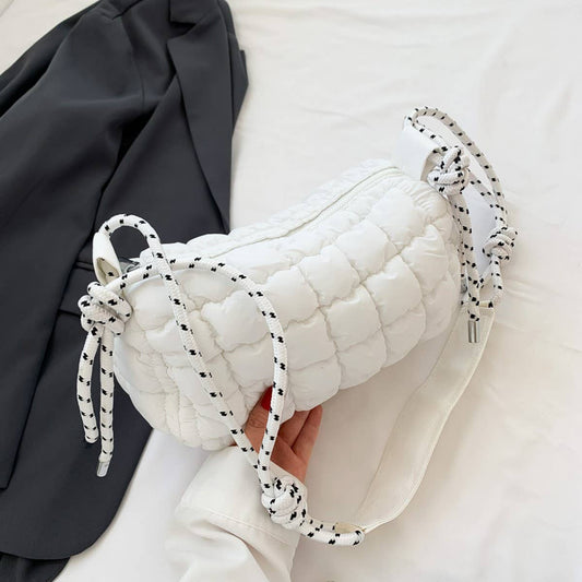 Quilted Cloud Bag Puffy Shoulder Crossbody Tote_cy6086-016