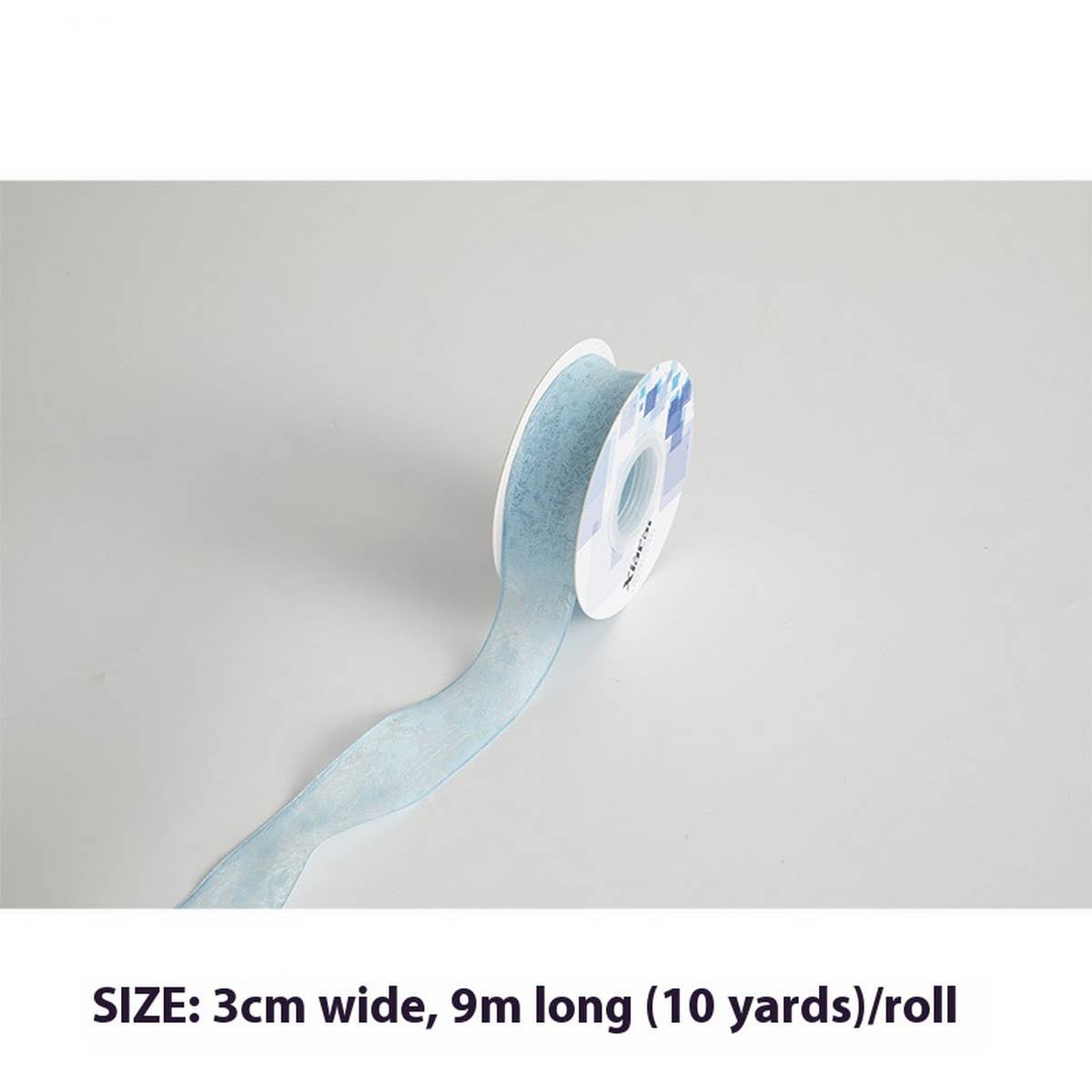 WATER RIPPLE HOLLOW JACQUARD EMBROIDERY RIBBON