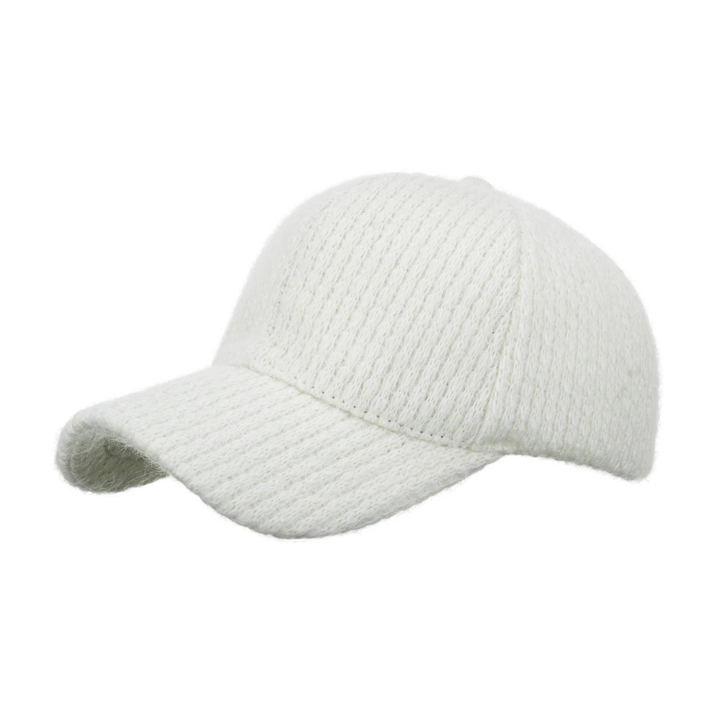 KNIT THICK WARM BASEBALL CAP CAP