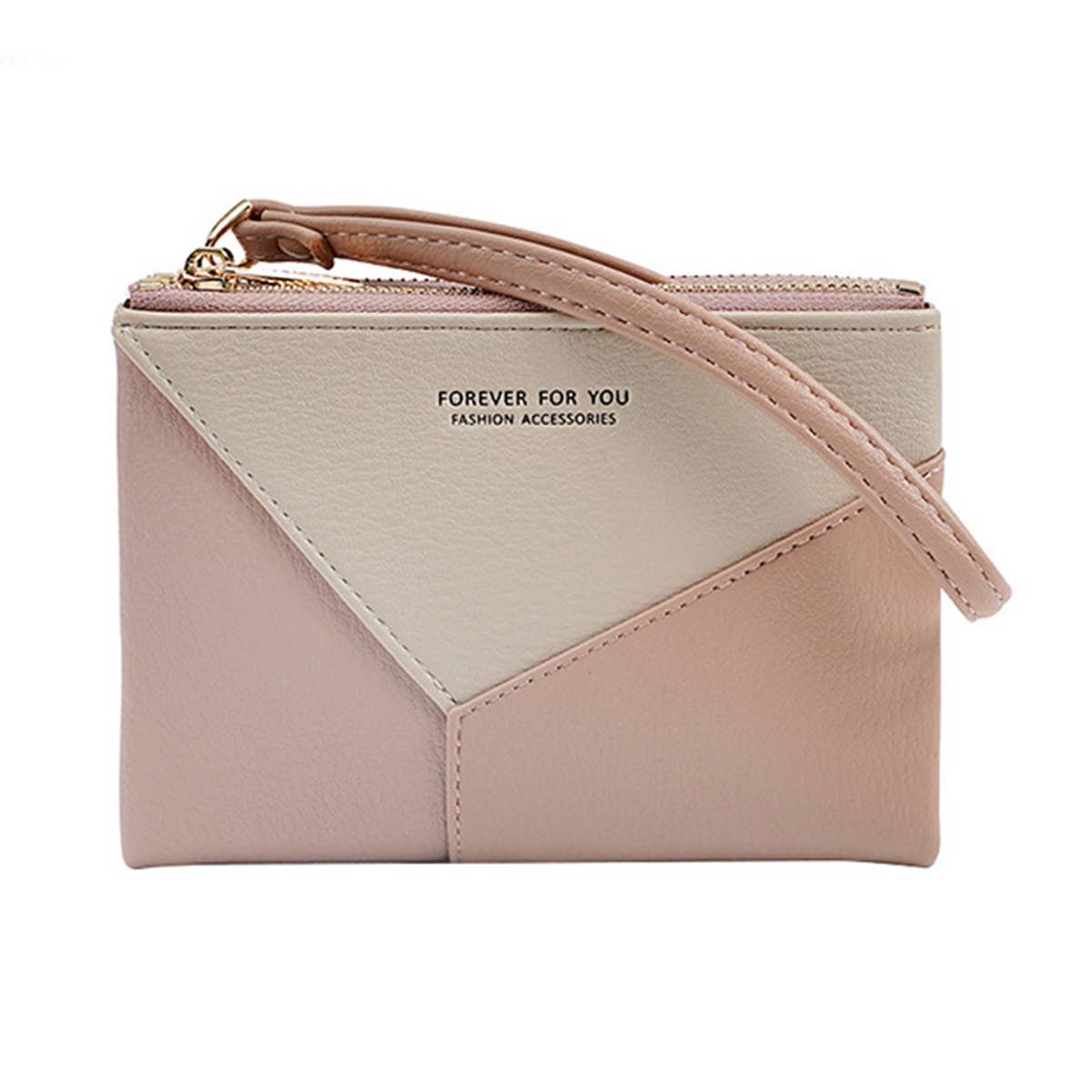 WOMEN FASHION STITCHING COLOR WALLET_CWAB1246