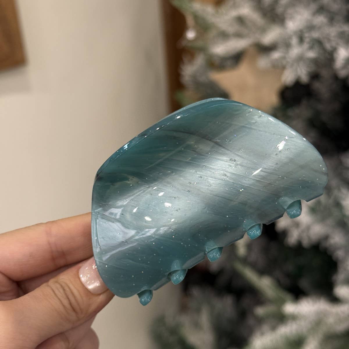 CWAHA4555_NEW LIGHT LUXURY CANDY COLOR SEMI-CIRCULAR HAIRPIN