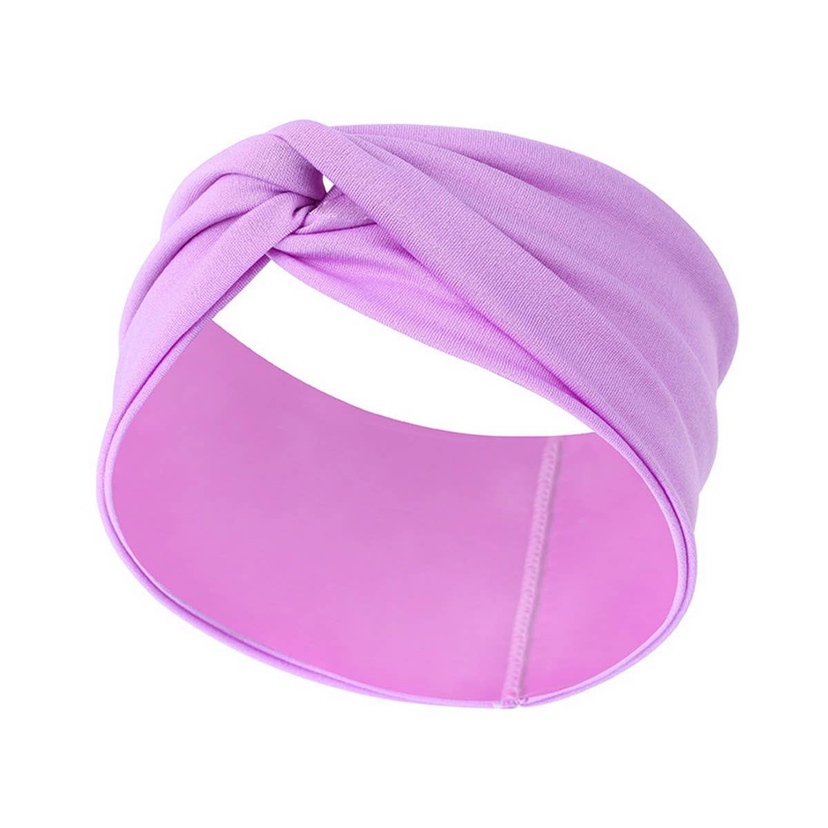 CWAHA6416_FASHION WIDE KNOTTED CROSS HEADBAND