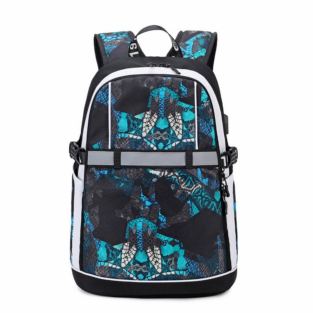 Backpacks for School, Oxford Print Waterproof Bag_CWAB5465