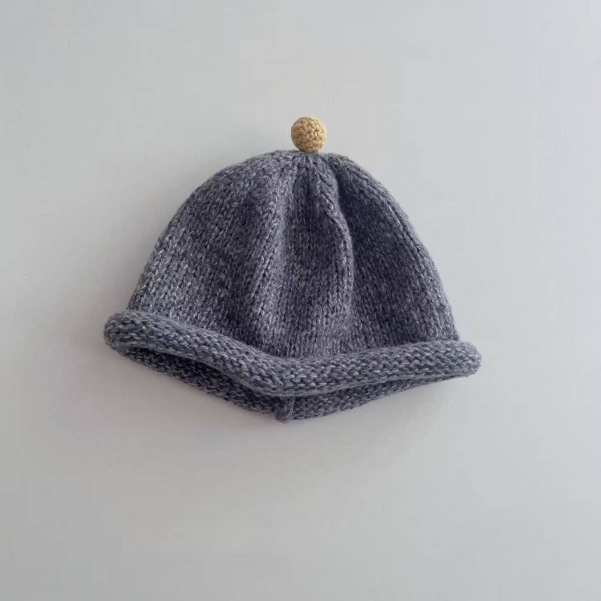 CHILDREN'S STYLISH CUTE COLORED BALL KNITTED HAT_CWAH2933