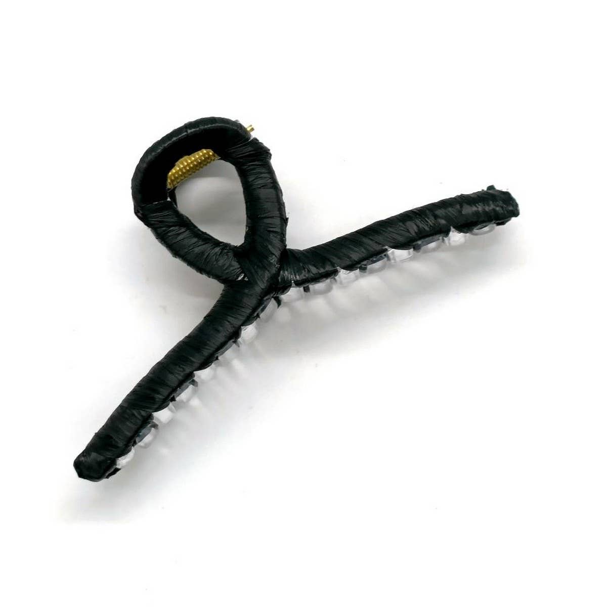 Boho Natural Japanese Fiber Paper Hair Claw_CWAHA6377