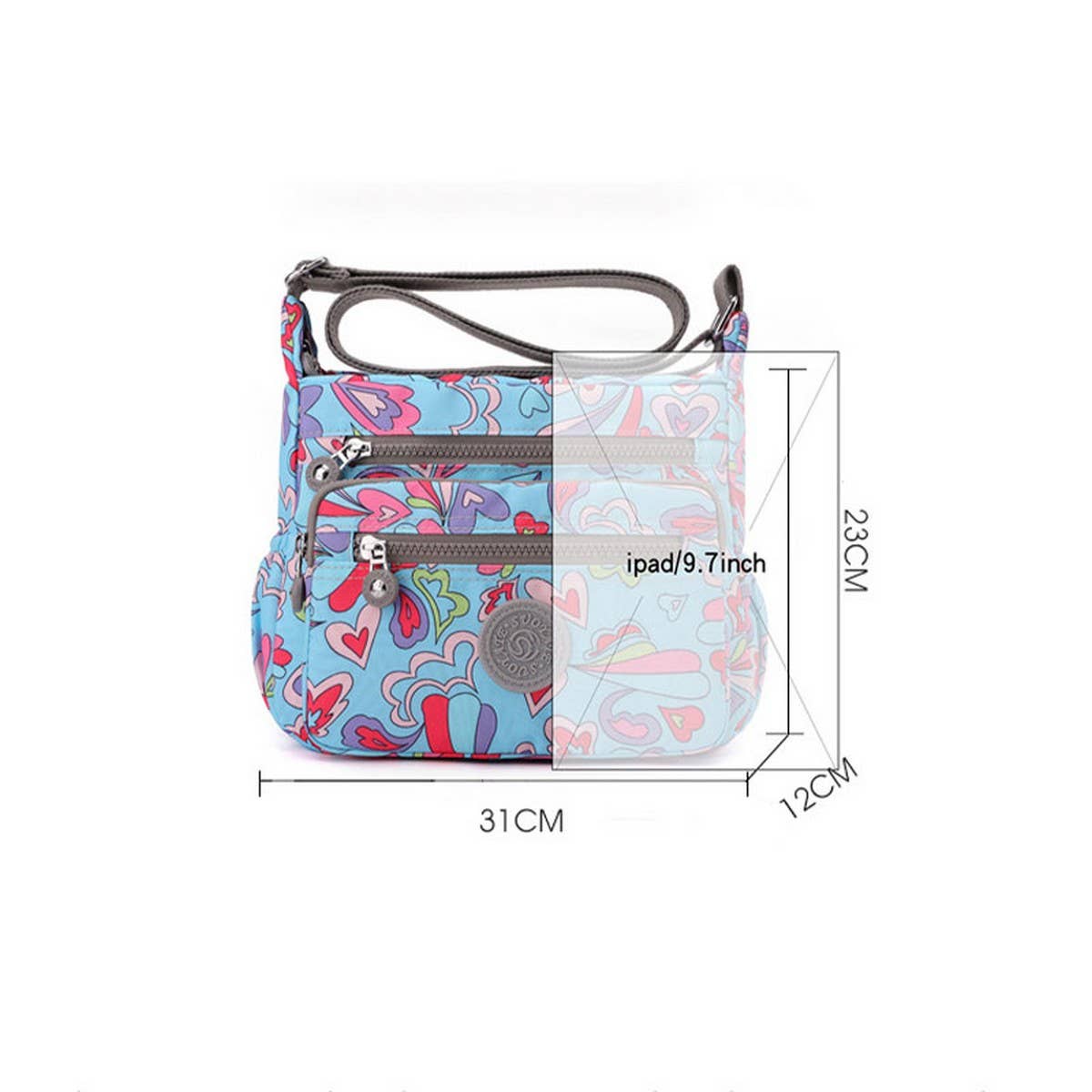 LARGE CAPACITY MESSENGER BACKPACK SHOULDER BAG_CWASC1790