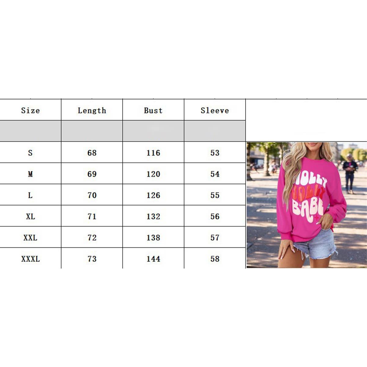 WOMEN'S LETTER-PRINTED PULLOVER HOODIE