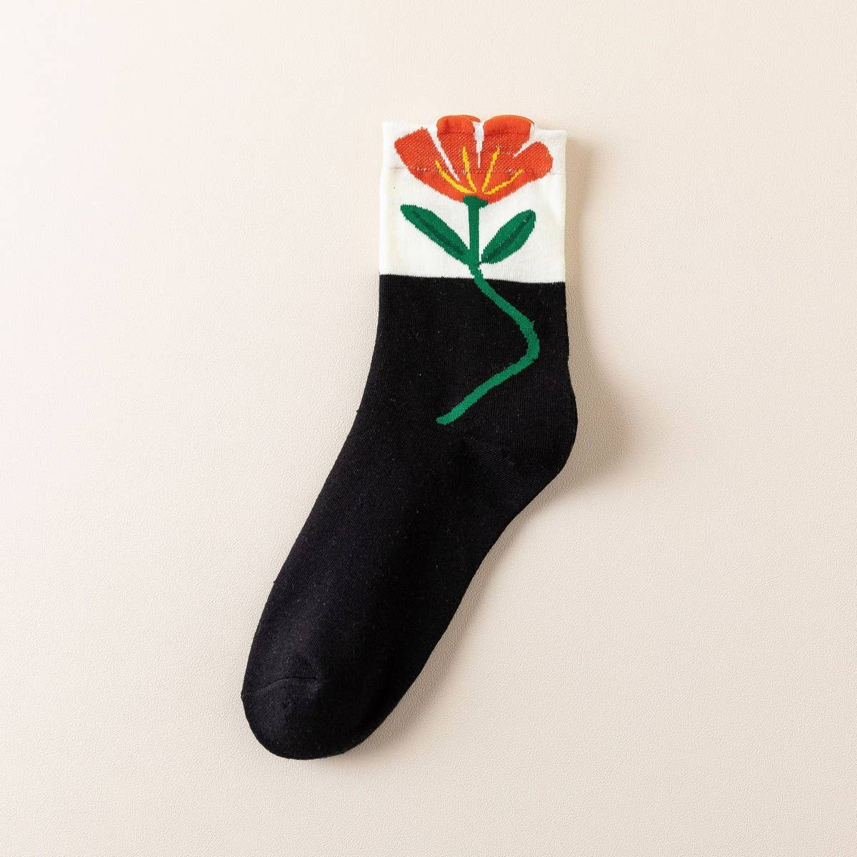 AUTUMN AND WINTER COTTON BREATHABLE MID-CALF SOCKS_CWMS0920