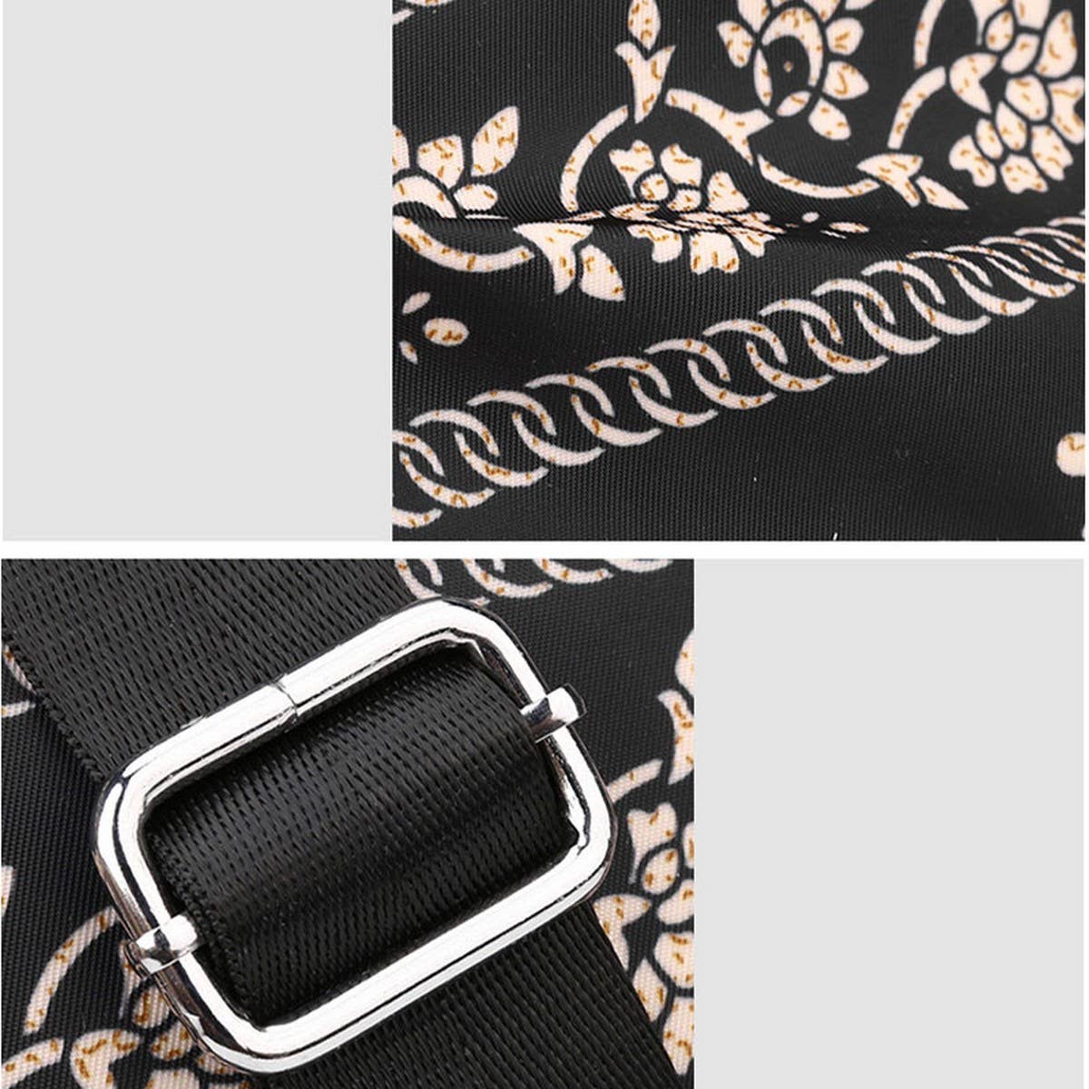 NYLON LARGE CAPACITY SHOULDER MESSENGER BAG_CWAB3487