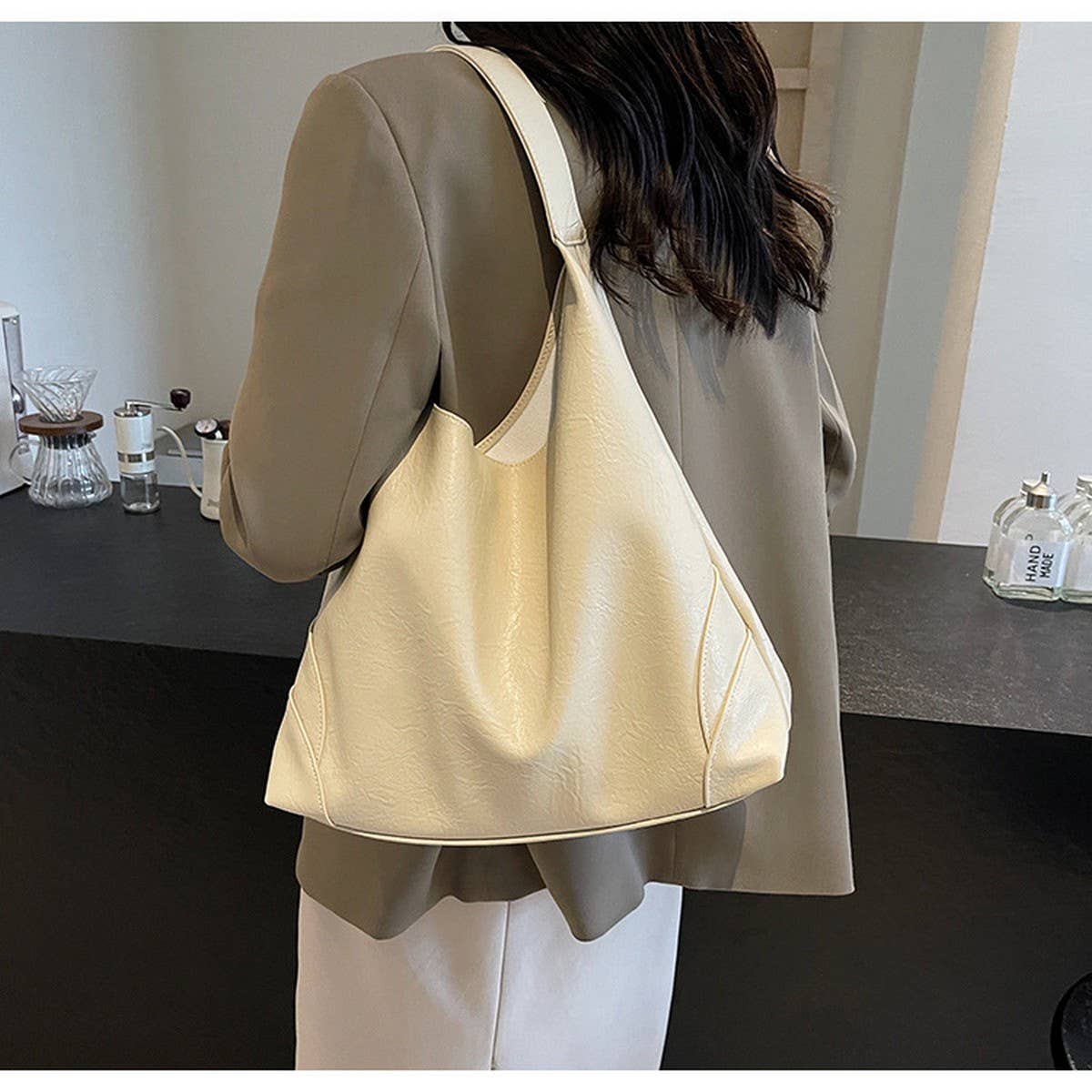 2024 NEW STYLE SOLID COLOR SHOULDER BAG_CWAB3269