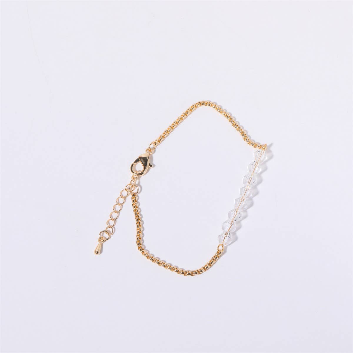 WOMEN'S CREATIVE TWELVE BIRTHSTONE BEADED BRACELET