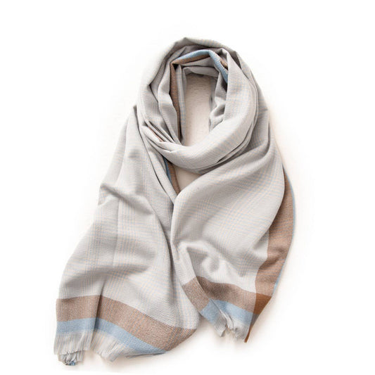 WOMEN  CLASSIC SCARVES SOFT CHUNKY SHAWL WRAP