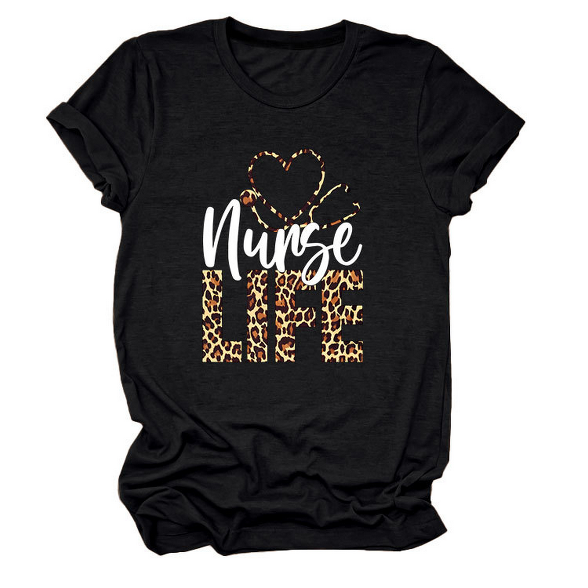 Funny Nurse Life Tee ? Soft Crewneck T-Shirt