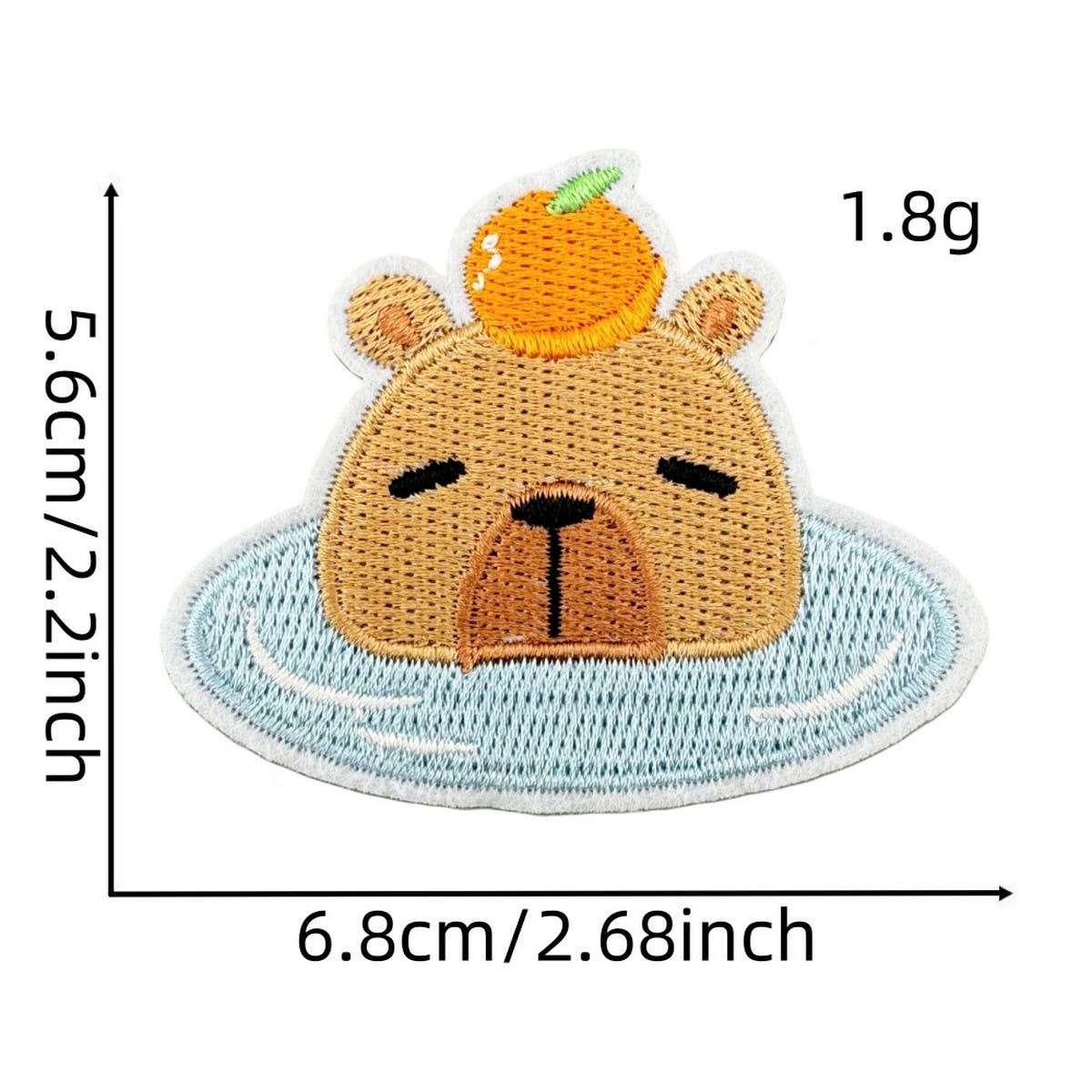 CUTE CARTOON ANIMAL SERIES EMBROIDERED PATCH