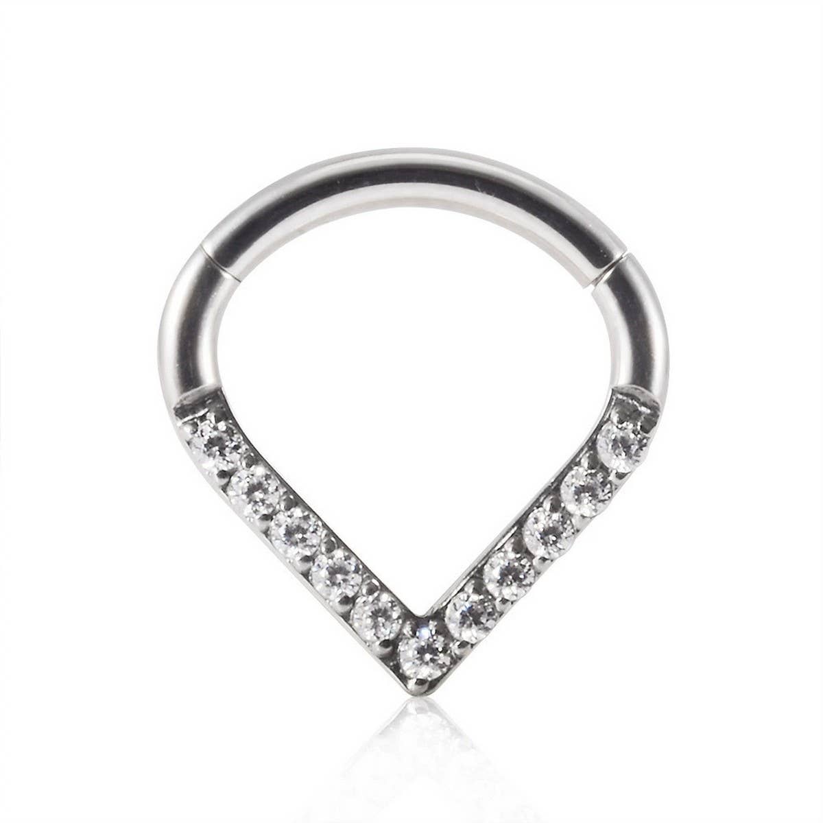 Trendy Stainless Steel Nose Ring Piercing