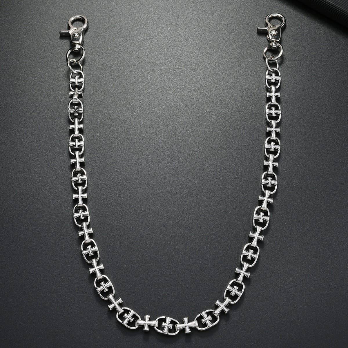 FASHION PERSONALITY CROSS YOUTH JEANS CHAIN_CWMM4875