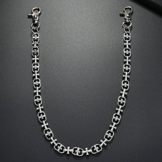 FASHION PERSONALITY CROSS YOUTH JEANS CHAIN_CWMM4875