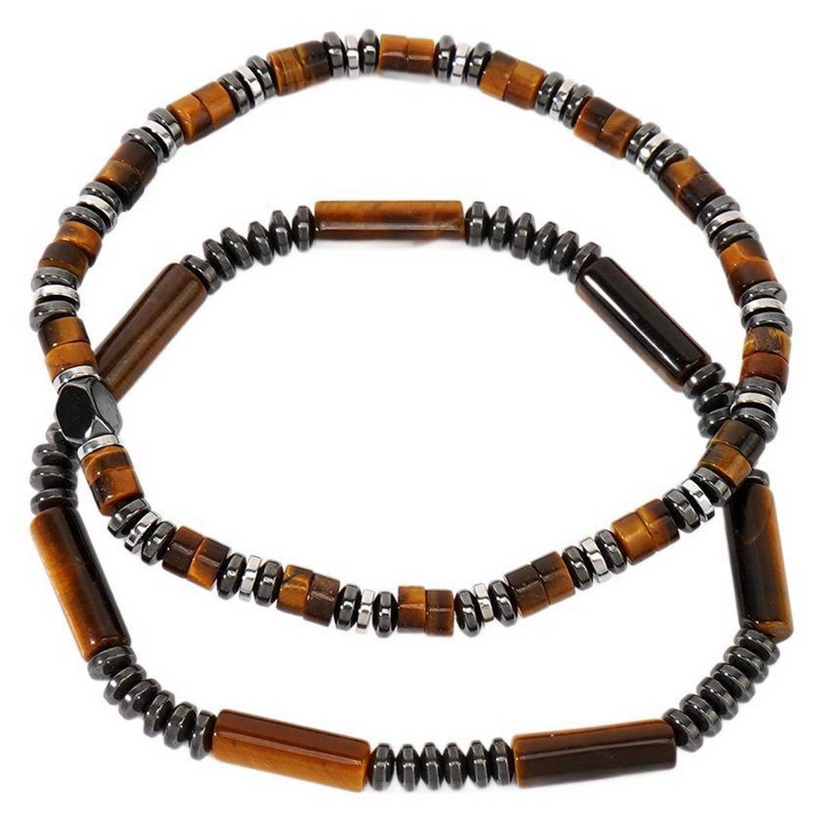 SEMI-PRECIOUS GEMSTONE BRACELETS FOR MEN