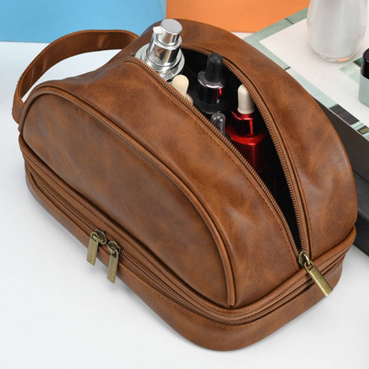 PORTABLE PU LEATHER COSMETIC BAG_CWAB0577