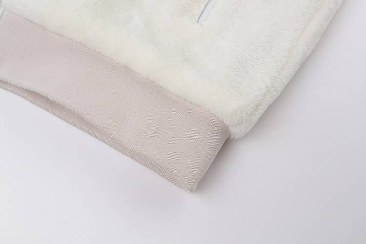 Stand-up collar embroidered baseball jacket