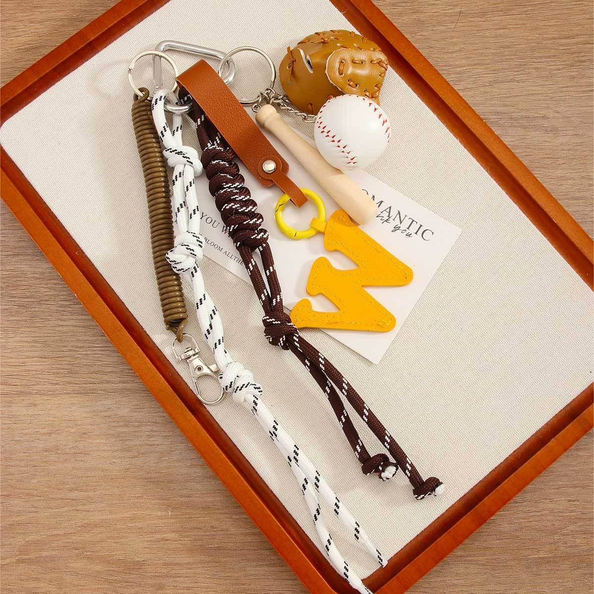 Cute Plush Bear Keychain with Bow & Photo Holder