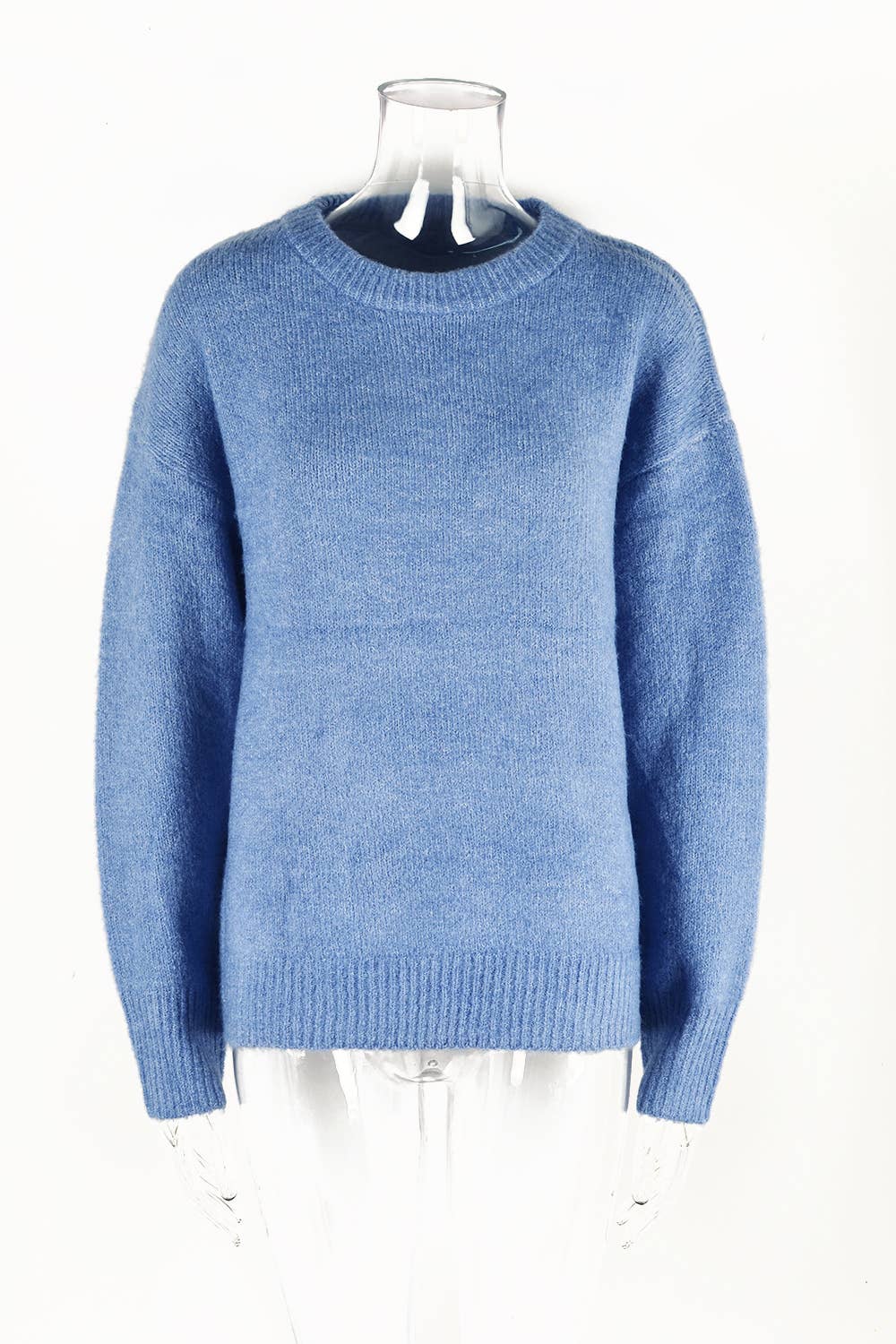SOLID COLOR ALL-IN-ONE SWEATER PULLOVER SWEATER