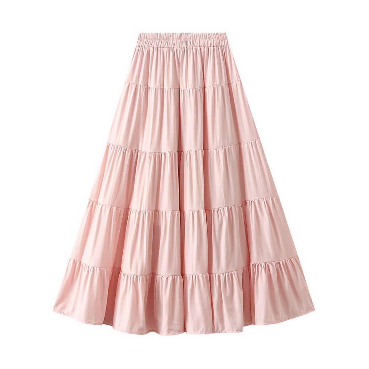 GENTLE AND SWEET LONG-SLEEVED CAKE SKIRT