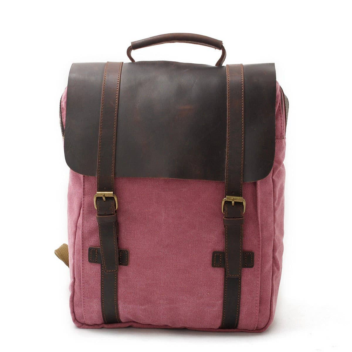 Men¡¯s Retro Canvas Travel Laptop Backpack_CWAB5533
