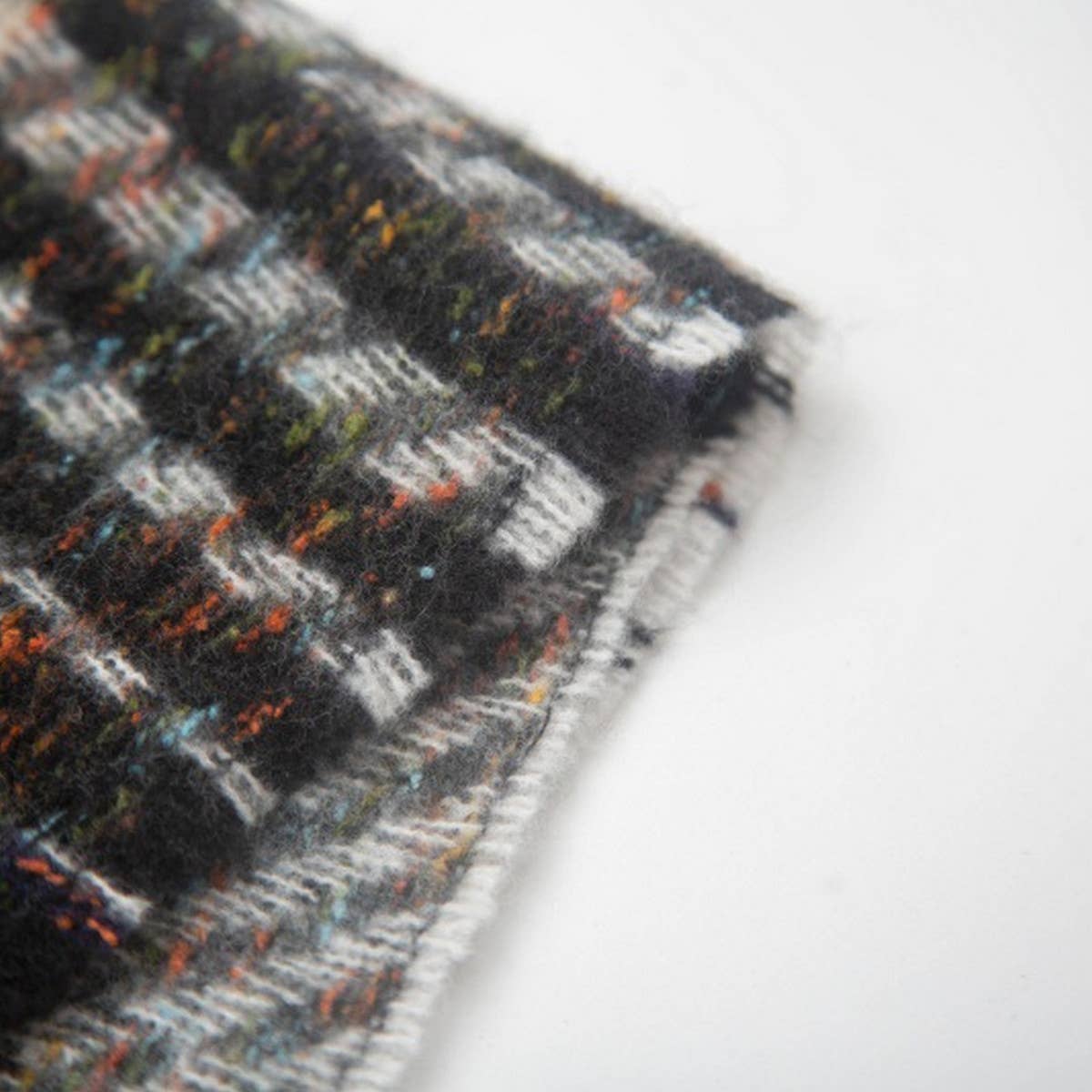 Gradient Fringe Scarf ? Fall/Winter Jacquard Wrap