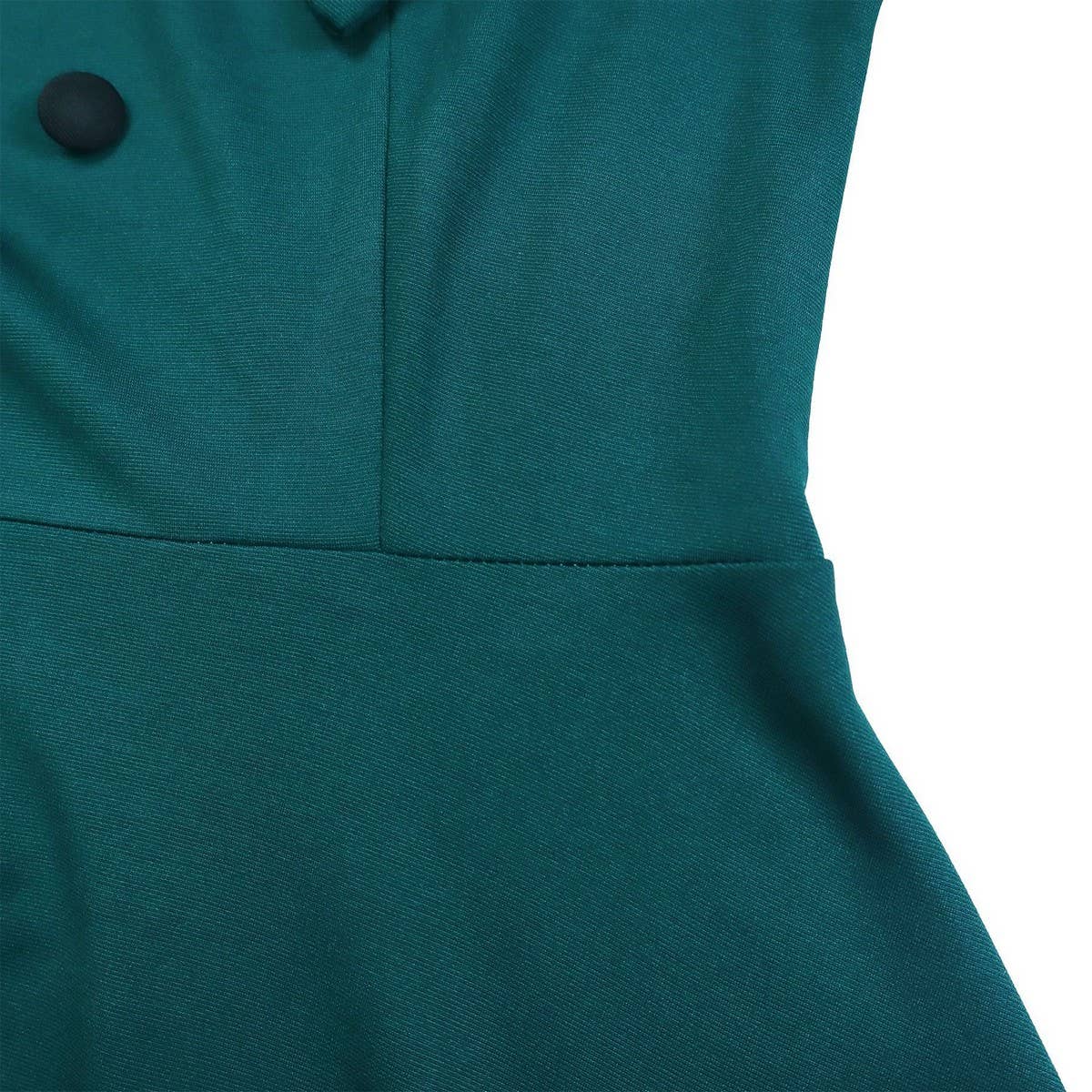 SOLID COLOR FASHIONABLE A-LINE PLUS SIZE DRESS_CWDMD3670