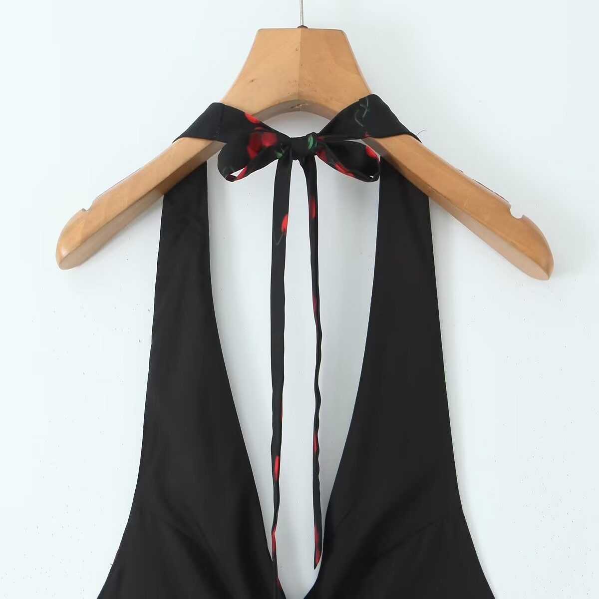 Women??¢s French Style Halter Backless Short Dress_CWDMD5819