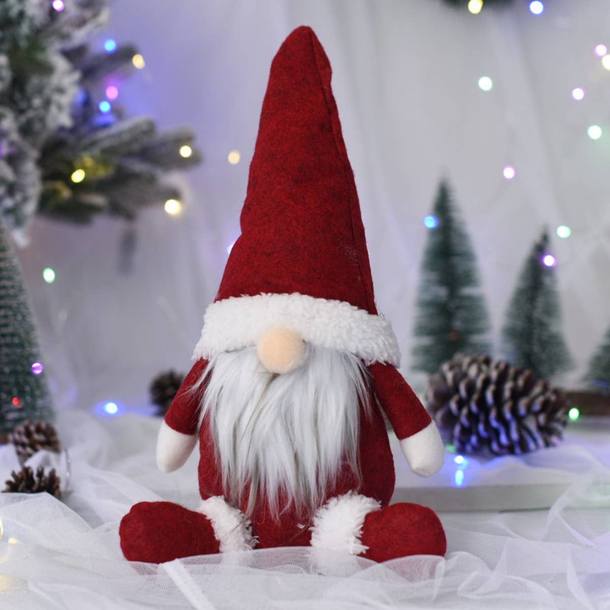 SANTA CLAUS FACELESS DOLL DOLL DECORATION ORNAMENTS