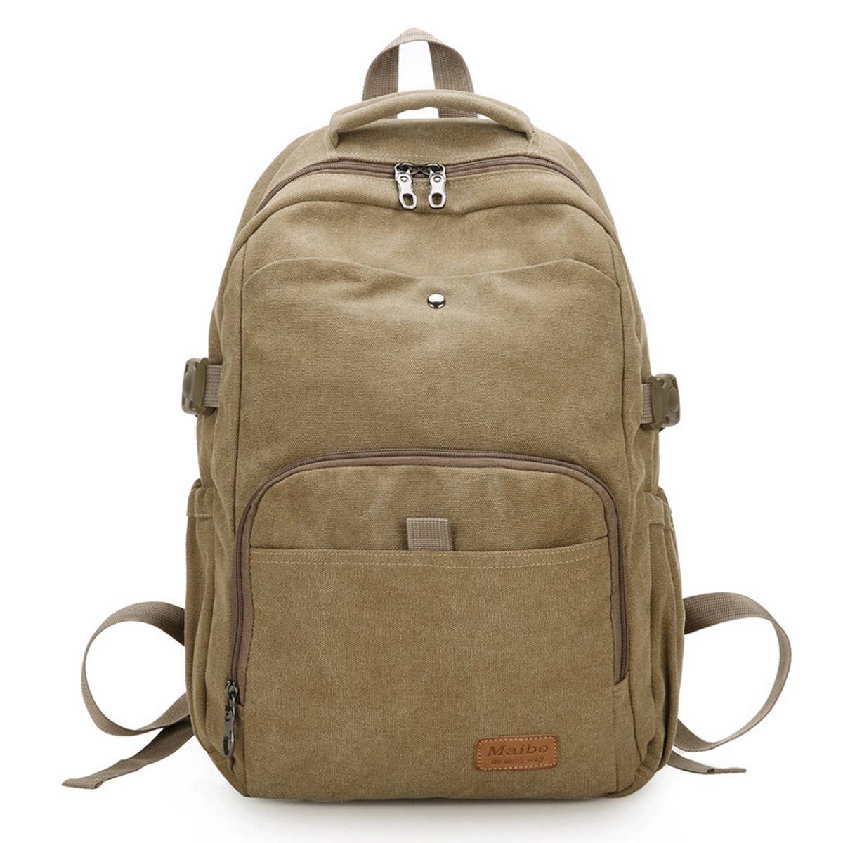 CASUAL VINTAGE BACK-TO-SCHOOL CANVAS BACKPACK_CWAB2205