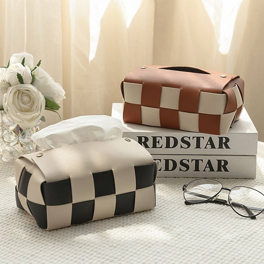 CHESSBOARD TISSUE BOX HOUSEHOLD TISSUE BOX_CWMM2241