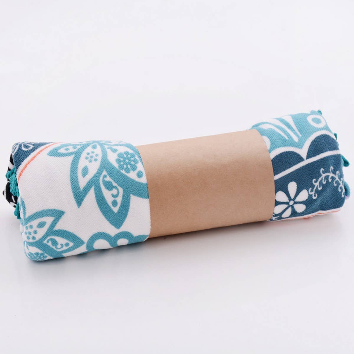 Round Microfiber Tassel Beach Towel Blanket