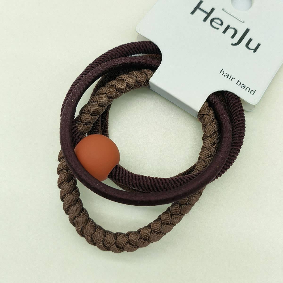4PCS/SET BALL SIMPLE HAIR TIES_CWAHA0333