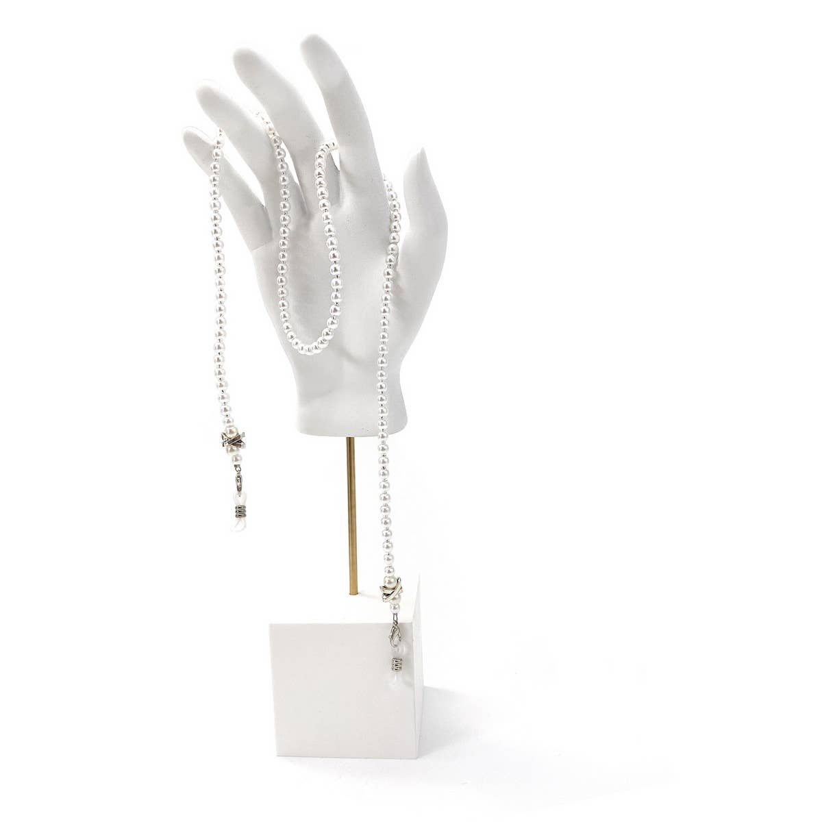 X PEARL BEADED GLASSES LANYARD_CWMM1156