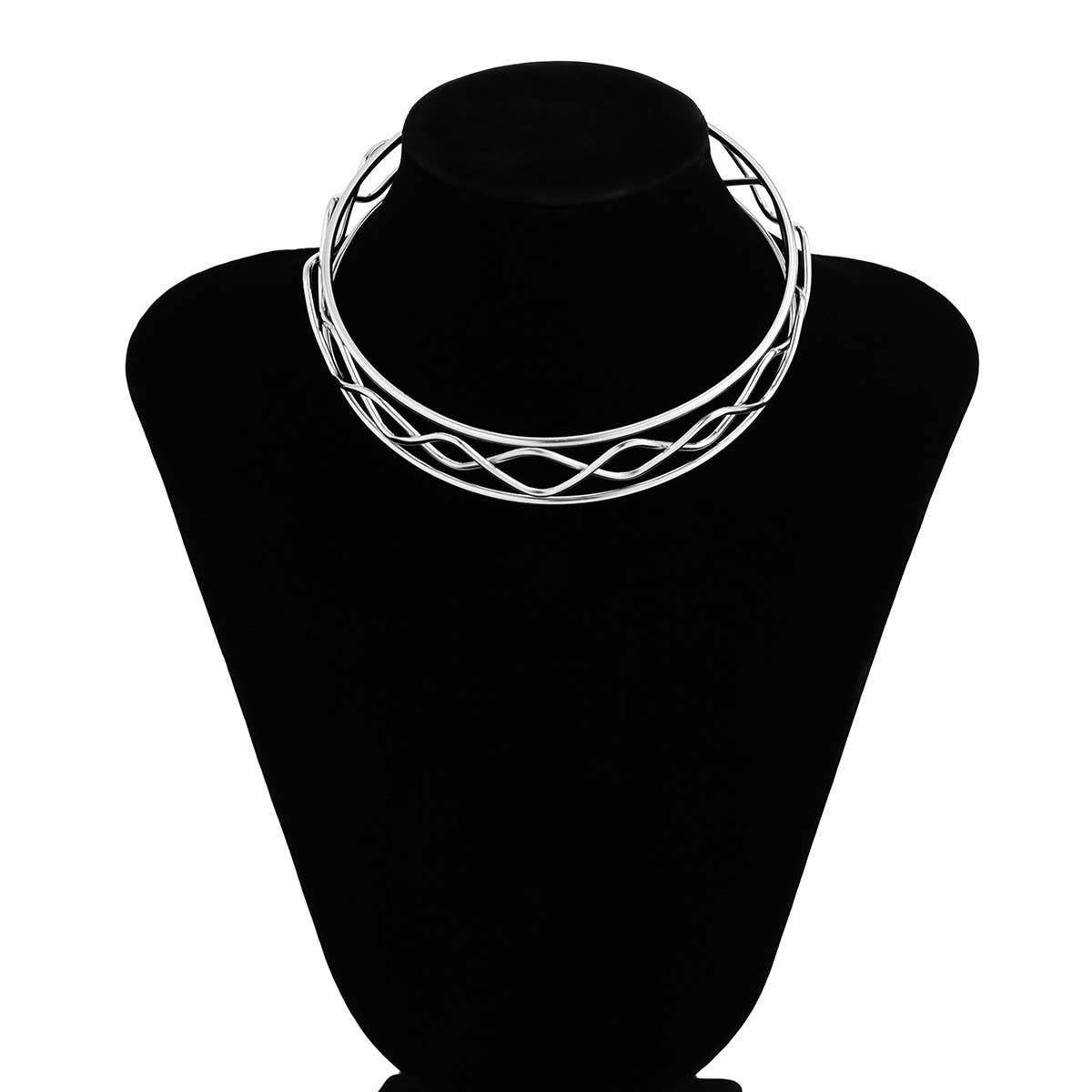 FASHIONABLE HIGH-END CROSS OUTLINE NECKLACE