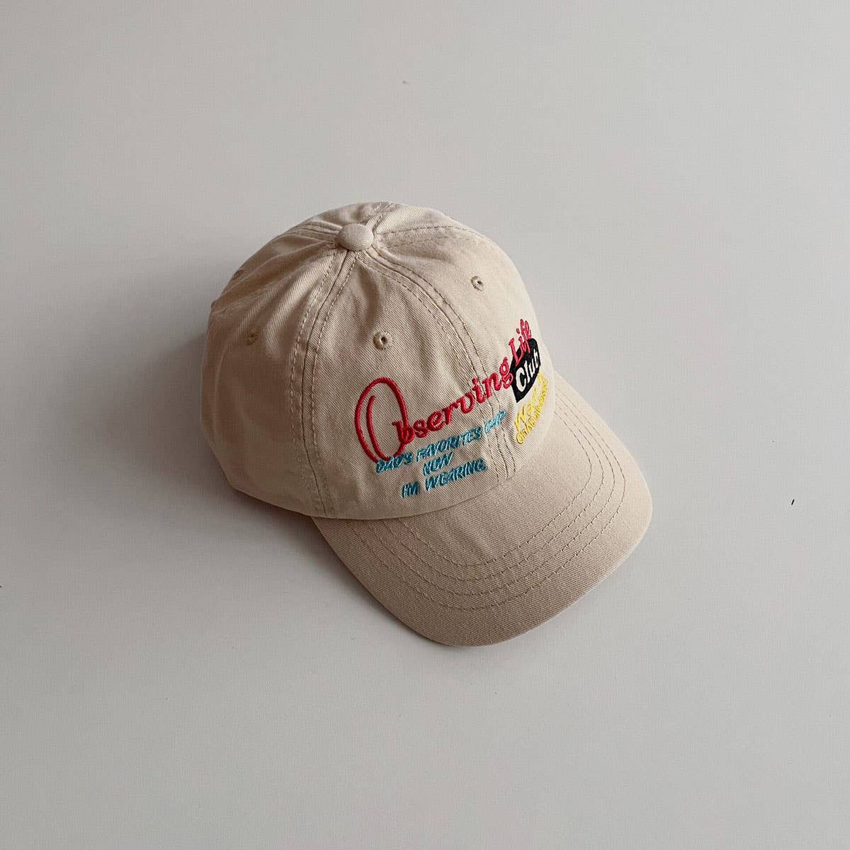 CHILDREN'S STYLISH EMBROIDERED BASEBALL CAP_CWAH2883