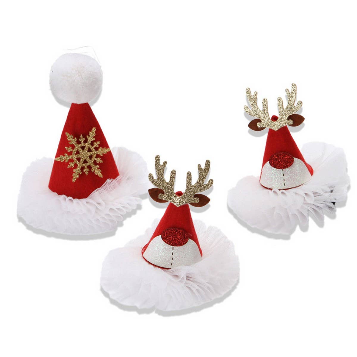 CHILDREN'S CHRISTMAS CUTE HAT HAIRPIN HEADDRESS