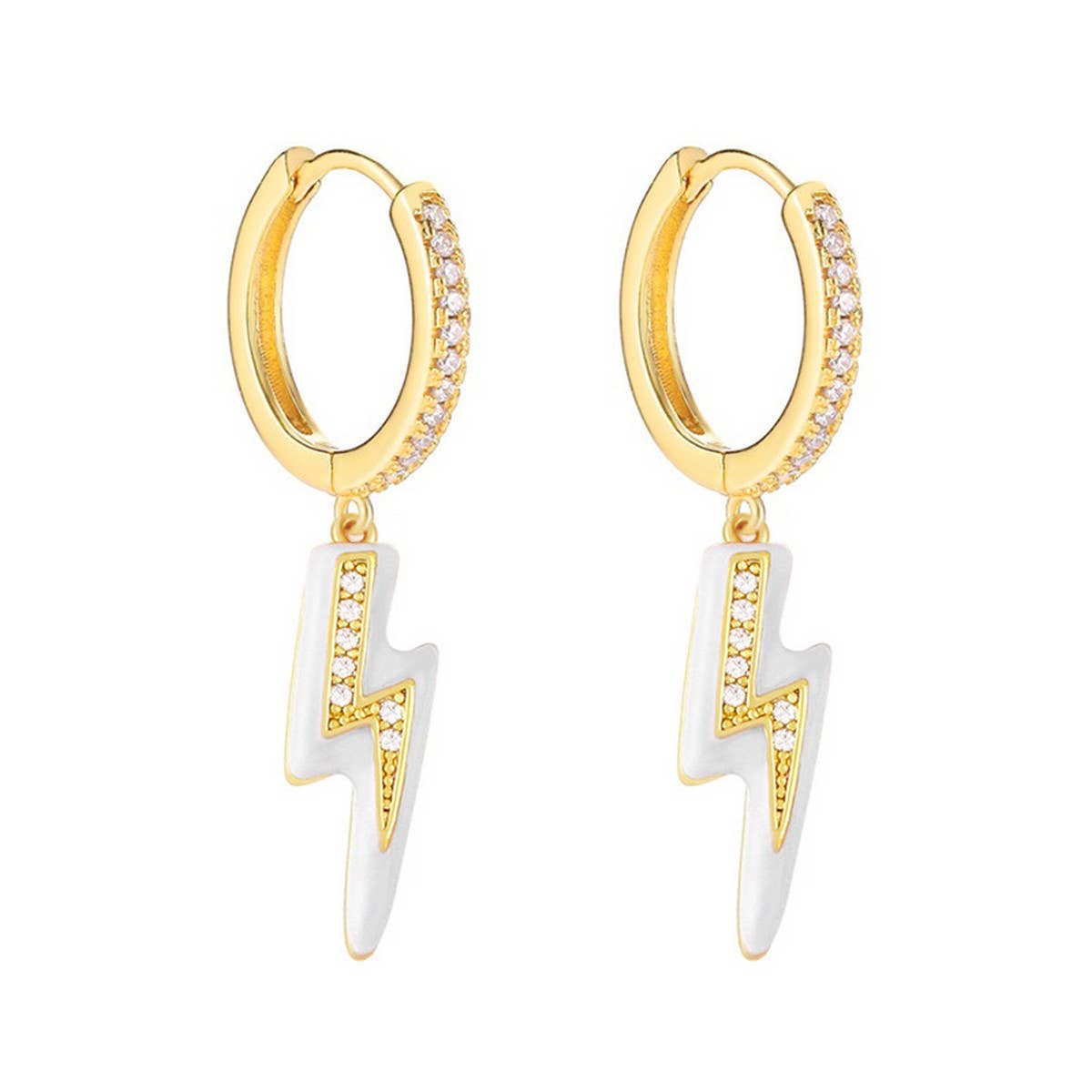 COLORFUL LIGHTNING PERSONALITY VERSATILE EARRINGS