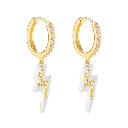 COLORFUL LIGHTNING PERSONALITY VERSATILE EARRINGS