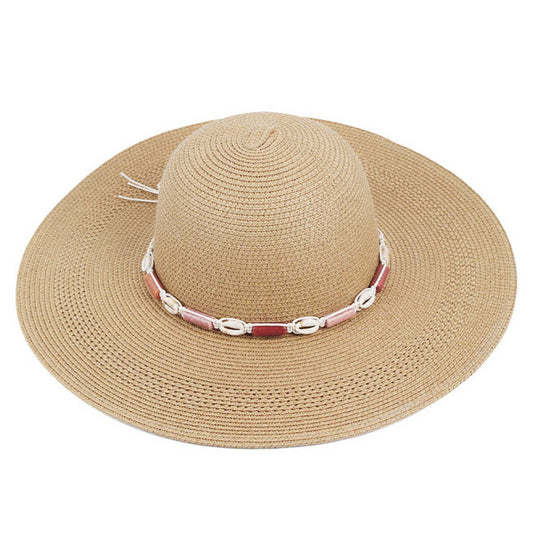 2024 NEW WOMEN TRAVEL VISOR STRAW HAT_CWAH1192