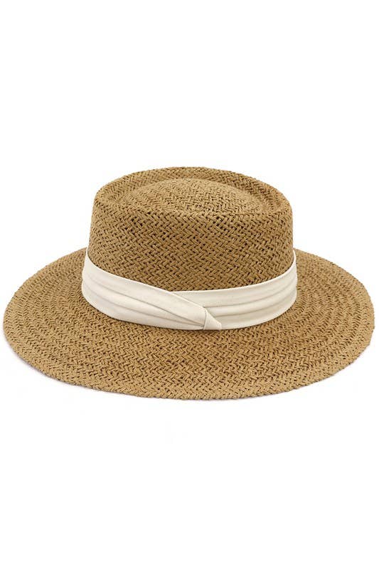 CASUAL TRENDY FASHION STRAW HAT_CWAH072
