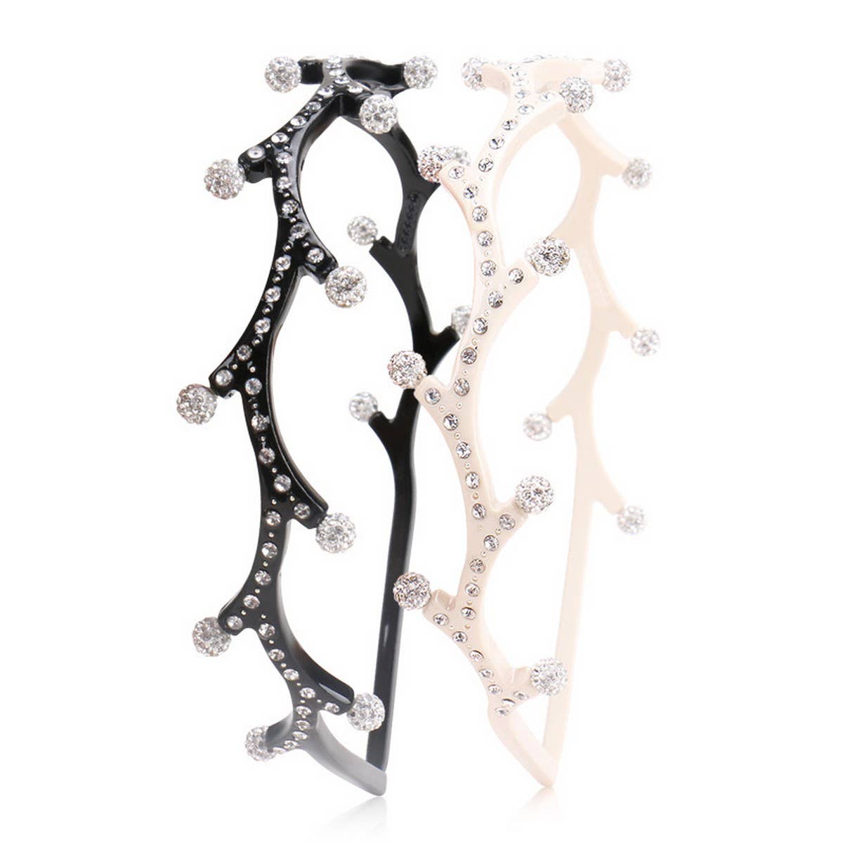TWIGS DIAMOND BALL BRANCH HEADBAND HAIRPIN