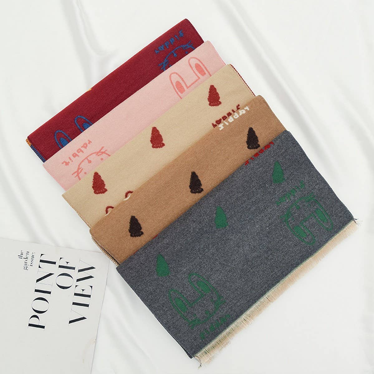 CHILDREN WINDPROOF WARM SHAWL SCARF