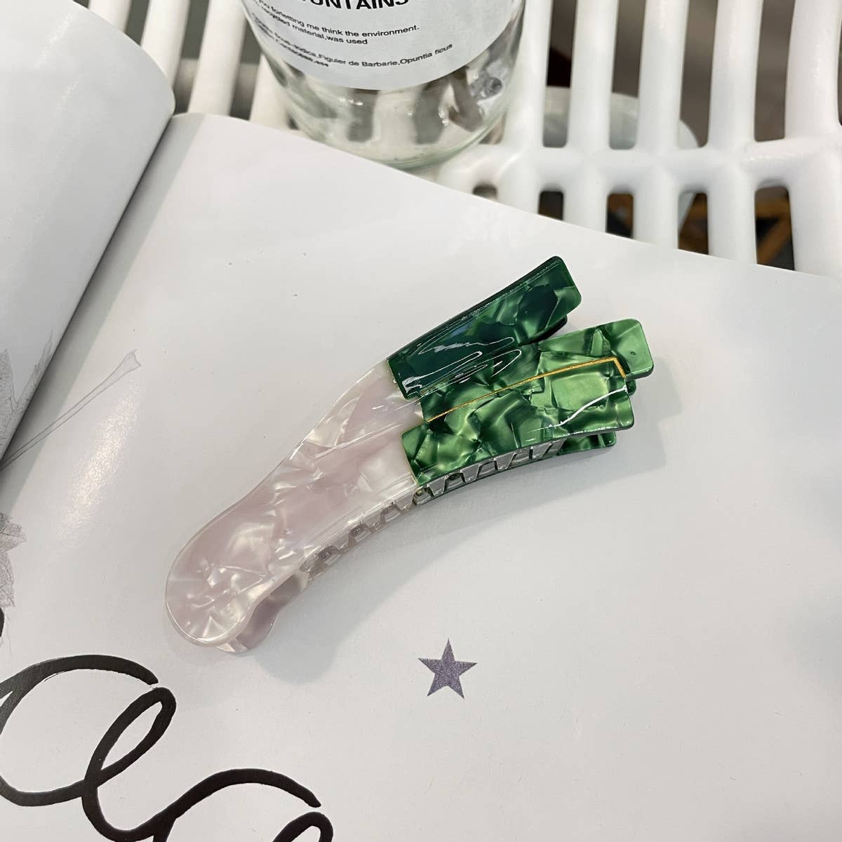 FALL ACETATE VEGETABLE HAIR CLAW CLIPS_CWAHA0961