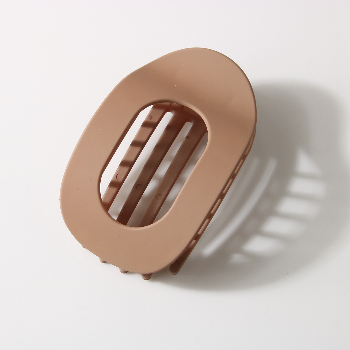 Oval Flat Hair Clip for Women, Strong Grip Clamp_CWMM4936