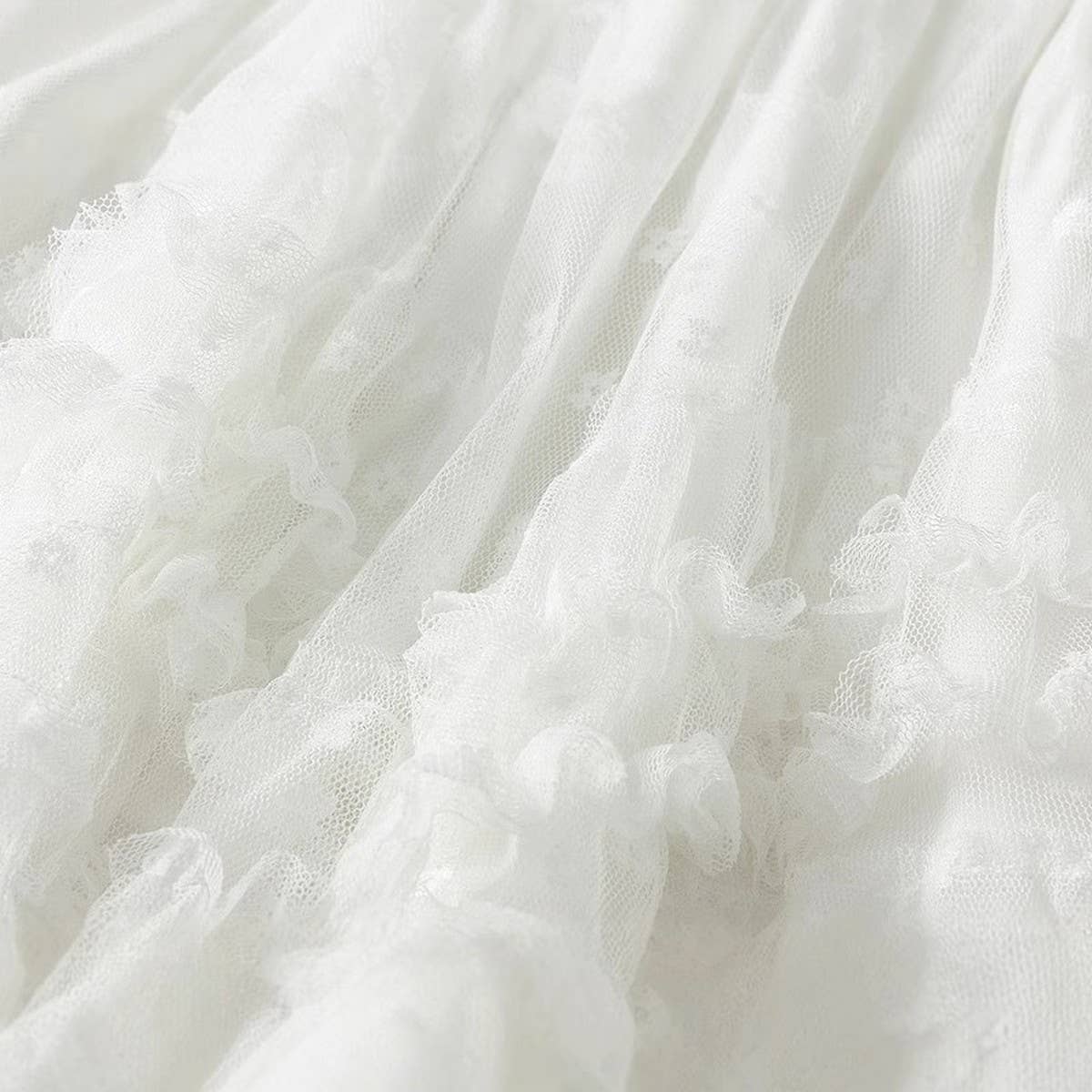 Ballet Tulle High-Waist A-Line Cake Skirt_CWBMS0330