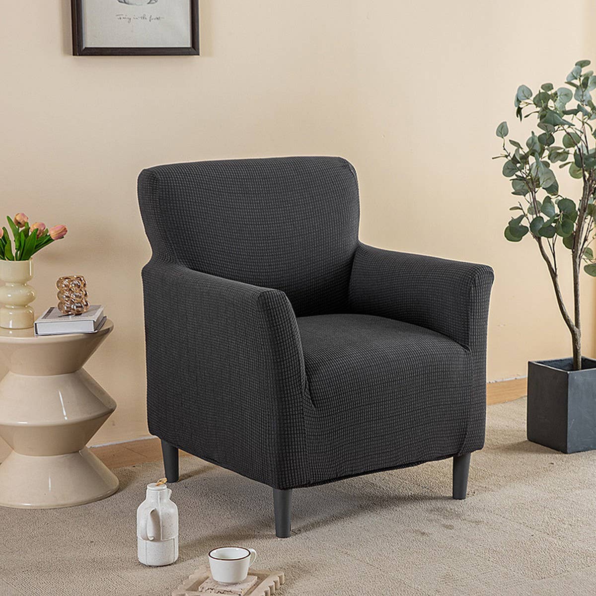 Waterproof Sofa Cover, Universal Fit, 1-Seater